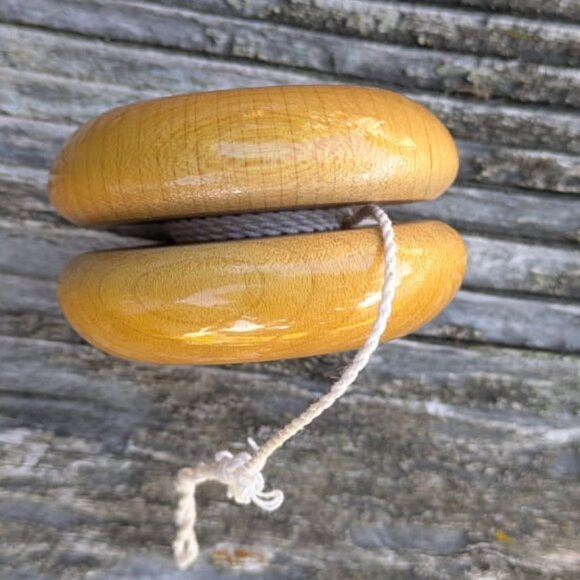 Vintage Tom Kuhn No Jive 3 in 1 Wood Yo-Yo - Picture 5 of 14